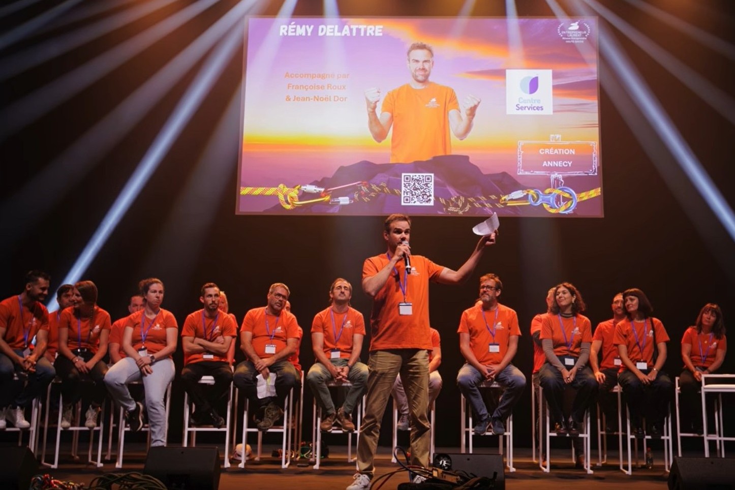 Soirée entrepreneuriat chez Centre Services